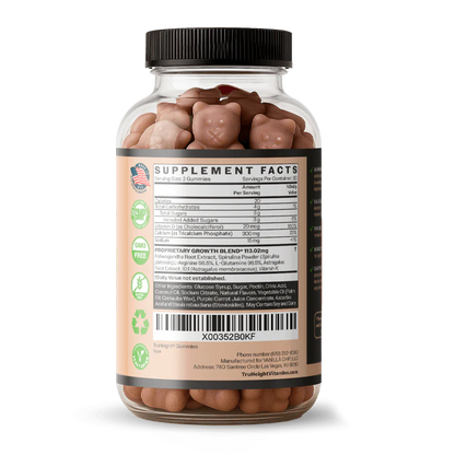 TruHeight Growth Gummies (Watermelon)