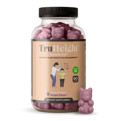 TruHeight Growth Gummies (Grape)