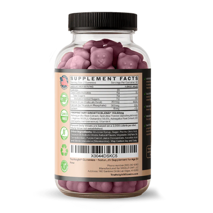 TruHeight Growth Gummies (Grape)